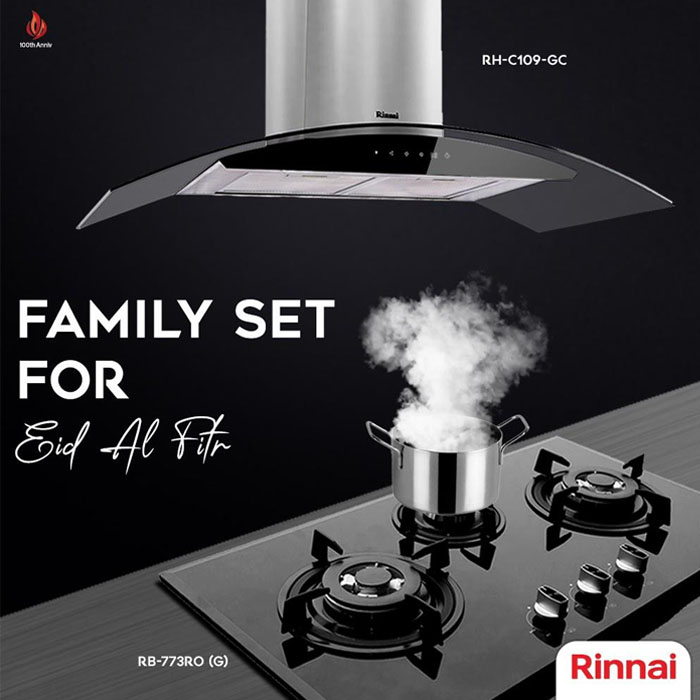 Rinnai Cooker Hood - RH-C109-GC